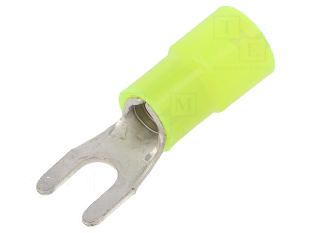 Uiteinde: vork; M4; Ø: 4,2mm; 4÷6mm2; klemmen; voor draad; vertind Uiteinde: vork; M4; Ø: 4,2mm; 4÷6mm2; klemmen; voor draad; vertind
